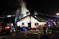 Mehrere Verletzte bei Brand in Großostheim       -  Bei dem Brand in Großostheim wurden mehrere Menschen verletzt.