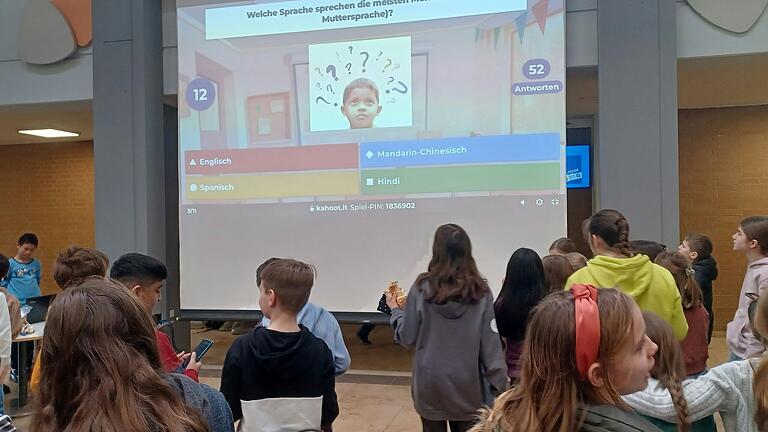 Am Kahoot-Quiz können alle Schüler/innen mit ihrem Handy teilnehmen. Am Kahoot-Quiz können alle Schüler/innen mit ihrem Handy teilnehmen.