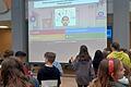 Am Kahoot-Quiz können alle Schüler/innen mit ihrem Handy teilnehmen.