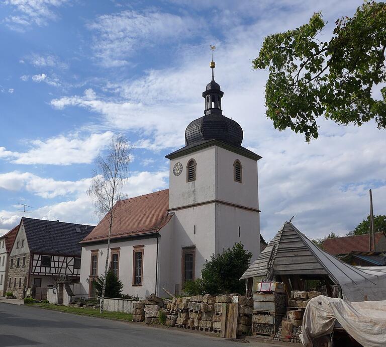 Das Örtchen&nbsp;Köslau in den Haßbergen