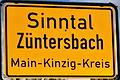 Heute hessisch, vor 150 Jahren noch zur Hälfte bayerisch: Züntersbach, der Nachbarort des Staatsbads.
