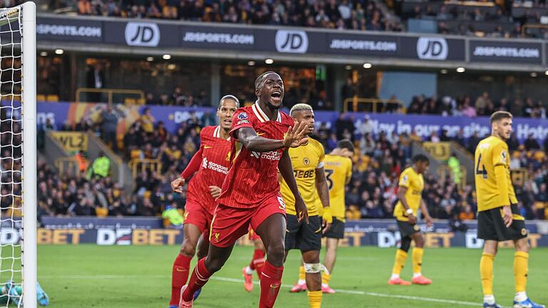 Wolverhampton Wanderers - FC Liverpool       -  Ibrahima Konate (M.) erzielte das Führungstor für den FC Liverpool.