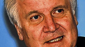 Besuch im Haßgau: Ministerpräsident Horst Seehofer.