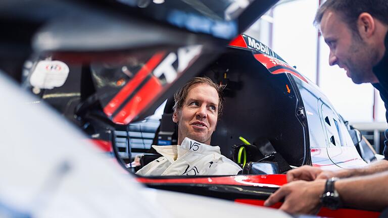 Sebastian Vettel       -  Sebastian Vettel mal wieder ganz in seinem Element.