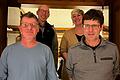 Der neue Vorstand des TC Hofheim (von links) Alfred Dehn, Thomas Thein, Silke Hebig und Martin Schweiger.