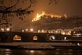 60 Jahre Fotoclub Heidingsfeld, Würzburg im Winter bei Nacht