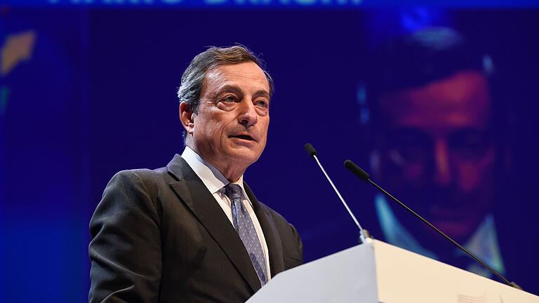 Mario Draghi - scheidender Präsident der EZB. Mario Draghi - scheidender Präsident der EZB. 