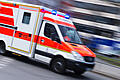 Notarzt       -  Rettungswagen (Symbolfoto).