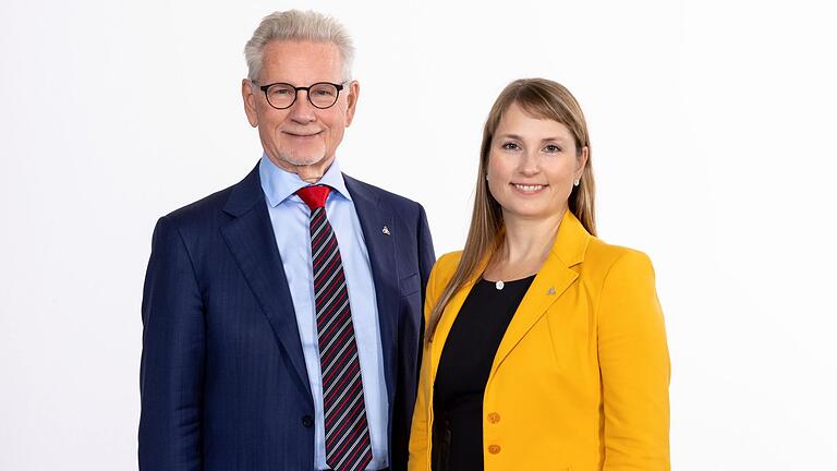 Der bisherige Aufsichtsratvorsitzende Manfred Wittenstein und Tochter Anna-Katharina.