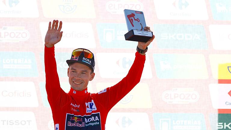Primoz Roglic - Roglic hat die Gesamtführung bei der Vuelta übernommen. Primoz Roglic - Roglic hat die Gesamtführung bei der Vuelta übernommen.