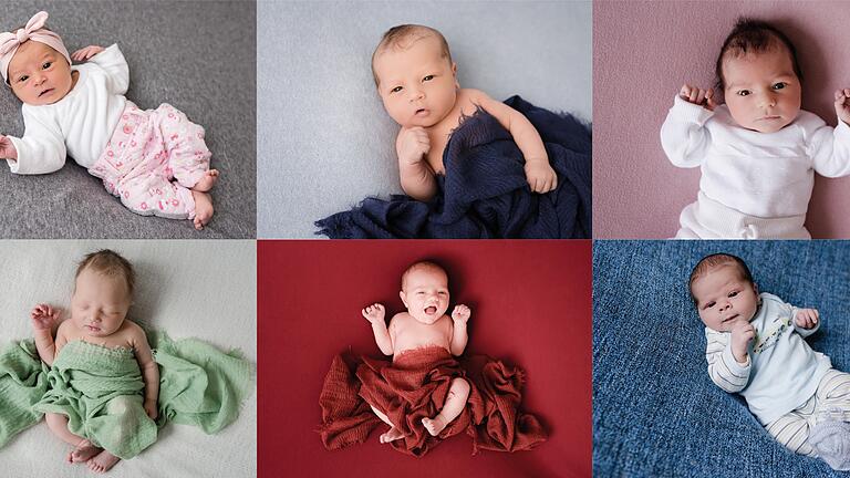 Auch 2020 wurden in Unterfranken wieder mehr Babys geboren als im Vorjahr. Diese sechs erblickten im Würzburger Universitätsklinikum das Licht der Welt. Auch 2020 wurden in Unterfranken wieder mehr Babys geboren als im Vorjahr. Diese sechs erblickten im Würzburger Universitätsklinikum das Licht der Welt.