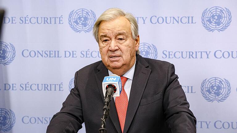 UN-Generalsekretär Guterres       -  UN-Chef Guterres spricht von Belagerung Nord-Gazas durch Israel. (Archivbild)