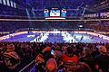 Eisbären Berlin - Kölner Haie       -  Auch vor den Spielen gedenken die Eisbären Berlin ihres verstorbenen Teamkollegen Tobias Eder.