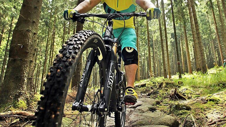 Am Röderberg bei Karbach wird es bald eine Mountainbike-Trainingsstrecke geben. (Symbolbild)