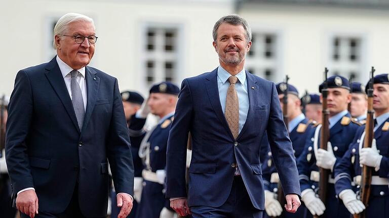 Skandinavische Royals zu Besuch in Deutschland - Frederik X. hatte den Thron im Januar von seiner Mutter Margrethe übernommen, die nach 52 Jahren im Amt abdankte. Skandinavische Royals zu Besuch in Deutschland - Frederik X. hatte den Thron im Januar von seiner Mutter Margrethe übernommen, die nach 52 Jahren im Amt abdankte.