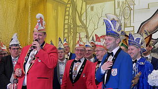 Die Musikkapelle unter der Leitung von Maximilian Mohr und der bestens aufgelegte Präsident Holger Ebert waren bei der Prunksitzung in Oberlauda einmal mehr Garanten für eine närrische und gelungene Veranstaltung, die schwer zu toppen sin könnte.