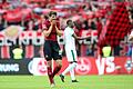 Fussball - 1. Bundesliga - 1. FC Nuernberg - Borussia Moenchengladbach       -  Die Club-Fans feierten die Mannschaft trotz des Abstiegs, aber bitter war's dennoch. Auch für Lukas Mühl, dem ein &ndash; allerdings nicht mehr wichtiges &ndash; Eigentor unterlaufen war.