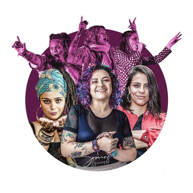 Das Trio Somos Guerreras rappt am 25. Juli beim Hafensommer gegen die Benachteiligung und die Unterdrückung von Frauen in Lateinamerika.