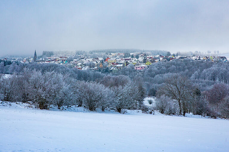 Blick auf Frankenheim.