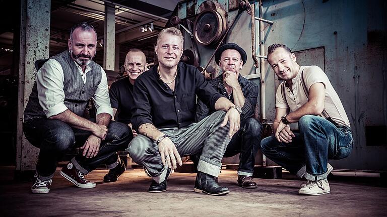 Die Band Boppin‘ B tritt am Samstagabend, 28. Mai, in Urspringen beim Landkreisfest auf. Die Band Boppin‘ B tritt am Samstagabend, 28. Mai, in Urspringen beim Landkreisfest auf.