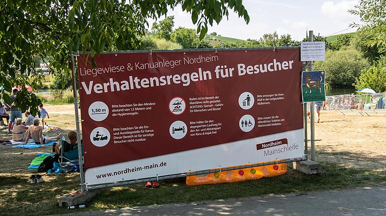 Für das Freizeitvergnügen entlang des Altmains gelten Regeln. Viele halten sich daran, einige nicht. Für das Freizeitvergnügen entlang des Altmains gelten Regeln. Viele halten sich daran, einige nicht.