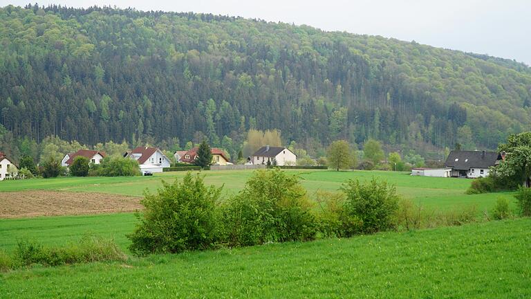 Das Baugebiet 'Lagfeld' im Bereich Sonnenstraße/Eidenbacher Weg in Gräfendorf.