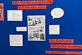 Comics können zur politische Bildung beitragen – wie hier bei der Ausstellung im Gymnasium Bad Königshofen.