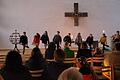 Linedance beim Ostergottesdienst.