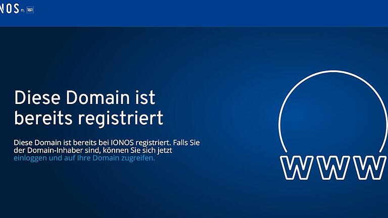 Das passiert, wenn man seine Internetseite 'www.neuschter-liste.de' erstellen will und ein Bösewicht die Seite schon registriert hat. Werden die Wahlkampf-Bandagen noch härter in Rhön-Grabfeld?