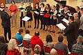 Der Kammerchor der Sing- und Musikschule Gemünden unter Leitung von Michael Albert.