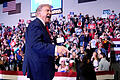 Wahlkampf in den USA - Trump in South Carolina.jpeg       -  Im Angriffsmodus: Donald Trump bei einer Kundgebung an der  Coastal Carolina University in Conway.