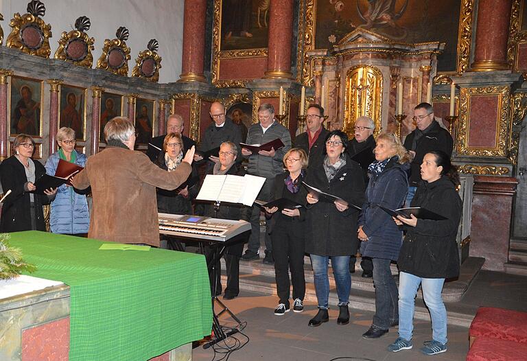 Wie schon im den vergangenen Jahr wird der gemischte Chor aus Westheim Chorakt beim diesjährigen Benefizkonzert am ersten Adventssonntag in Klosterkirche Schönau wieder mit von der Partie sein.