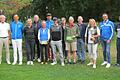 Erfolgreiche Golfer (von links):&nbsp; Peter Siegel, Präsident Golfclub Mainsondheim, die Turniersieger Heiko Hirsch, Sabine Feldsmann, Volker Schmidt, Cornelia Leimeister,  Armin Höger, Walter Schneider, Marion Weidner, Ralf Rosin, OB Stefan Günthner, Brigitte Löchle, Matthias Faller und Oliver Haese, Präsident des Golfclubs Kitzingen.