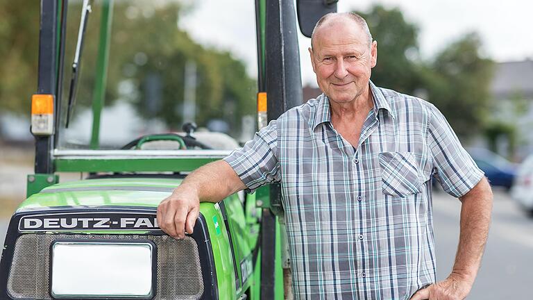 Friedbert Bienert, 66 Jahre, Winzer aus Astheim.&nbsp;