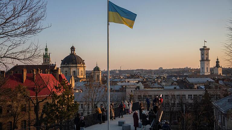 Ein Aussichtspunkt der ukrainischen Stadt Lwiw.&nbsp;Würzburg wird mit der 730.000-Einwohner-Stadt eine Städtepartnerschaft begründen.