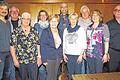 Dank vom Vorsitzenden: Norbert Roth (von links), Vorsitzender des TSV Iphofen, gratulierte den treuen Mitgliedern Wolfgang Buchardt, Liese Huthöfer, Karin Güntner, Heidi Stößel, Helmut Seufert, Margit Altenhöfer, Werner Hack, Angelika Huckle und Karl-Heinz Waldow zu ihren Jubiläen.