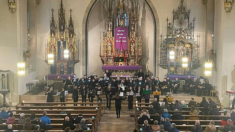 Weihnachtskonzert des Musikvereins Rimpar. Weihnachtskonzert des Musikvereins Rimpar.