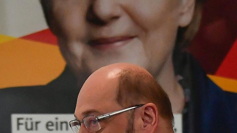 GERMANY-POLITICS-GOVERNMENT-TALKS       -  SPD-Chef Martin Schulz bei seiner Ankunft in der CDU-Zentrale in Berlin.