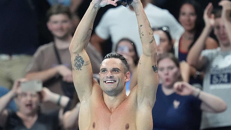 Paris 2024 - Schwimmen       -  Florent Manaudou brachte die Stimmung beim Schwimmen zum Kochen.
