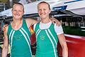 Die Zwillingsschwestern Johanna (links) und Marion Reichardt vertreten Deutschland und den Akademischen Ruderclub Würzburg im September bei der Ruder-Weltmeisterschaft in Belgrad im Leichtgewichts-Doppelzweier.