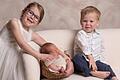 Das Kinder-Trio Sophia, Fabian und Peter Jonathan der stolzen Eltern Jessica und Florian Schneider. Viele weitere Babys erblickten in den letzten Monaten in der Region das Licht der Welt.&nbsp;