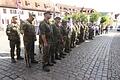 Reservisten in Lohr beim 8. Marsch der Verbundenheit.