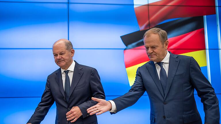 Deutsch-polnische Regierungskonsultationen       -  Die Beratungen in Warschau werden von Scholz und Tusk geleitet