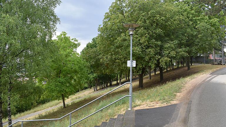 Auch am Schulberg von Bad Neustadt will die Stadt die Lampen austauschen und zusätzlich mit Bewegungsmeldern versehen.&nbsp;