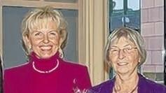 Verabschiedet wurden bei der Zweckverbandssitzung (von links) Tamara Bischof (Kitzingen) und Christine Müller (Münnerstadt).