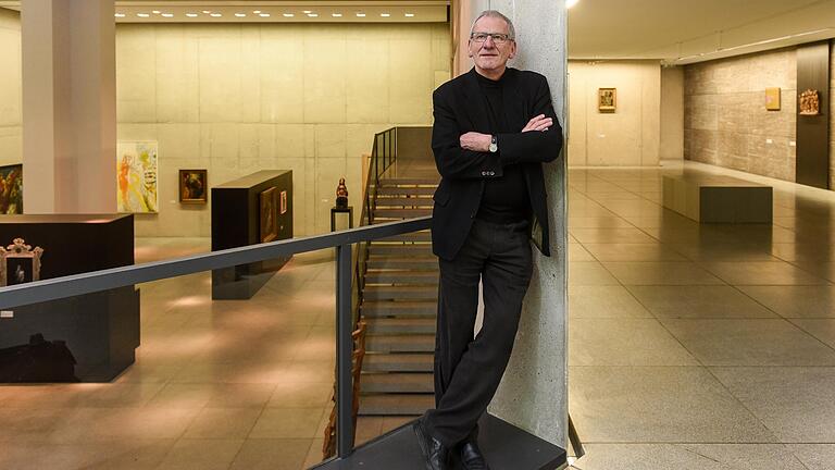 Vergangenheit: Jürgen Lenssen, ehemaliger Kunstreferent der Diözese Würzburg, im Jahr 2017 im&nbsp; Museum am Dom. Im Untergeschoss ist künftig die 'Tanzhalle am Dom' beheimatet.