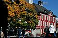 Klare Entscheidung gegen eine Städtepartnerschaft mit einer ukrainischen Stadt: Blick auf das historische Rathaus von Würzburgs thüringischer Partnerstadt Suhl.&nbsp;