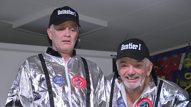 Fasching Poppenlauer - Reise zum Mars, Gerd Pfister und Udo Hochrein Fasching Poppenlauer - Reise zum Mars, Gerd Pfister und Udo Hochrein
