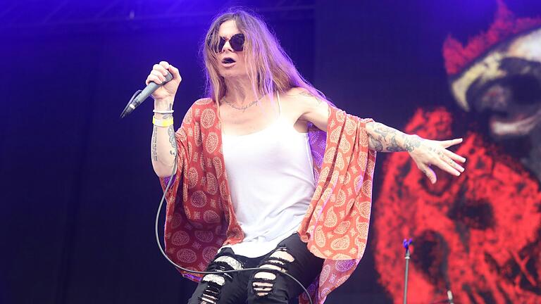 2019 auf dem Wacken OpenAir: Mina Caputo. 2019 auf dem Wacken OpenAir: Mina Caputo. 