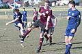 Auch wenn in dieser Szene die SG Gräfendorf/Wartmannsroth/Dittlofsroda (in Rot) im Verteidungsmodus ist, wurde beim FC Westheim ein glatter 3:0-Testspielsieg herausgespielt.       -  Auch wenn in dieser Szene die SG Gräfendorf/Wartmannsroth/Dittlofsroda (in Rot) im Verteidungsmodus ist, wurde beim FC Westheim ein glatter 3:0-Testspielsieg herausgespielt.